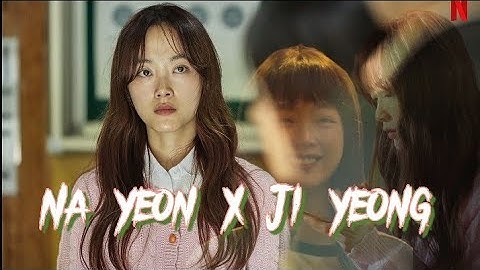 Na yeon X Ji yeong💔💫 | Squid Game | All of us are dead | Netflix | Netflix Korea | Netflix series