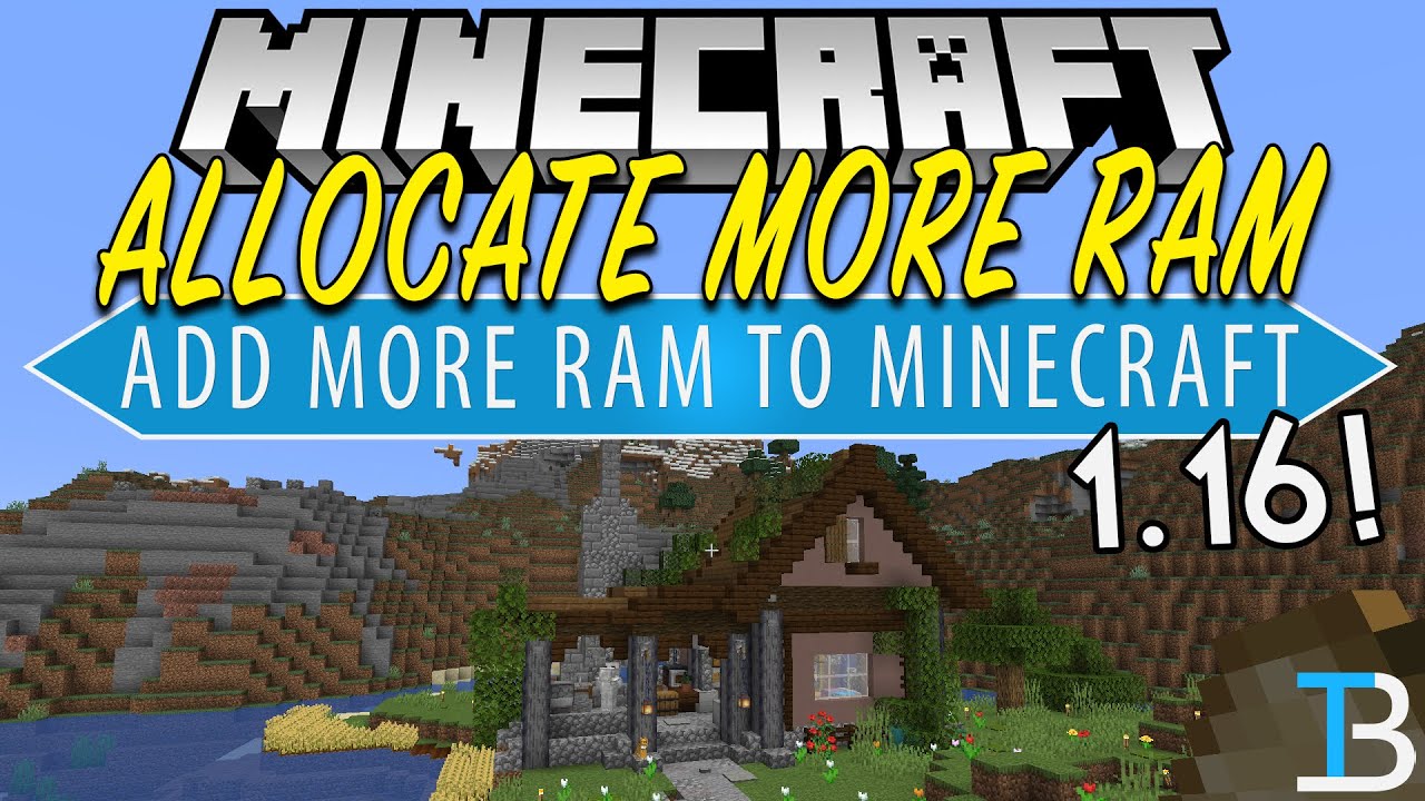 How To Allocate More RAM to Minecraft 1.16 (Add More RAM to Minecraft  1.16!) - YouTube