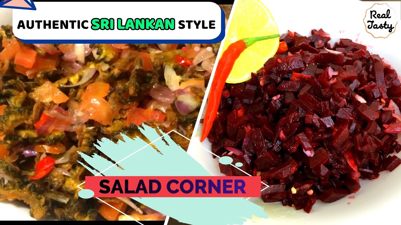 Sri Lankan Bitter gourd Salad Grandma's Style Beetroot Salad