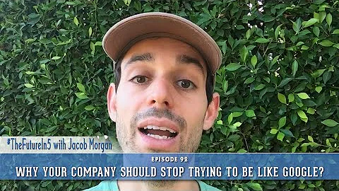 Why Your Company Should Stop Trying To Be Like Google