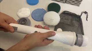 Must have Shower Cleaning Scrubber | Electric Spin Scrubber, Cordless Shower Cleaning Scrubber