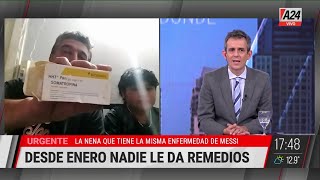 La Nena Que Tiene La Misma Enfermedad Que Tuvo Messi No Recibe Su Medicación