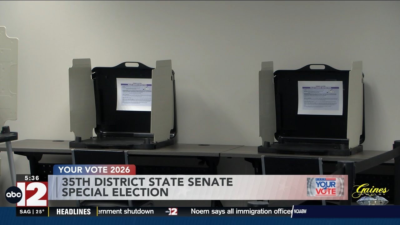 Voting begins in 35th District State Senate special election - YouTube