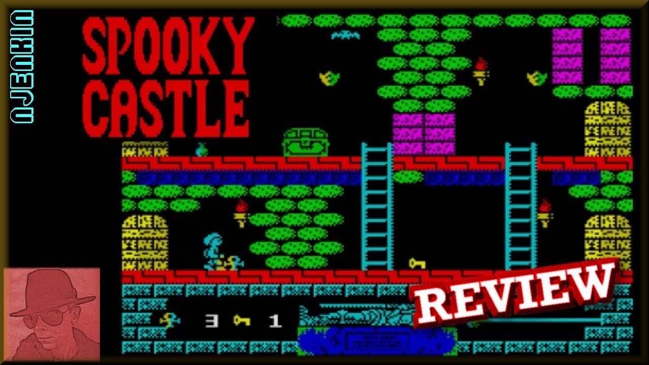 Spooky Castle - on the ZX Spectrum 48K !! with Commentary - YouTube