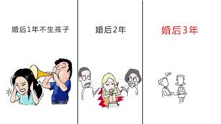 女人婚后1年，2年，3年“不生孩子”区别，爆笑！形象！扎心