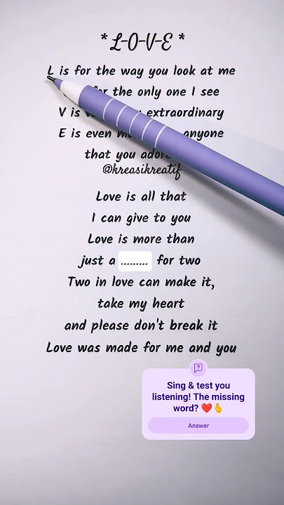 Nat King Cole’s “L-O-V-E” – Learn English the Romantic Way