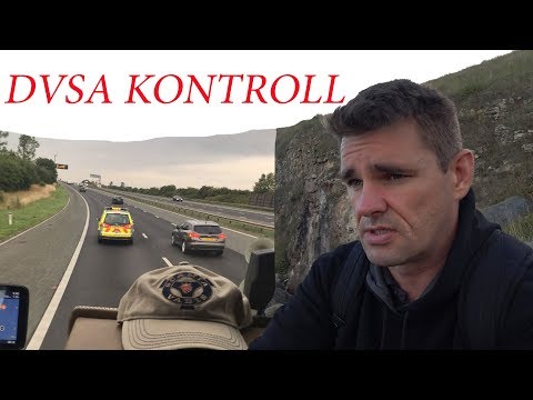 Túlvezettem! Kivett a rendőr Angliában DVSA kontroll