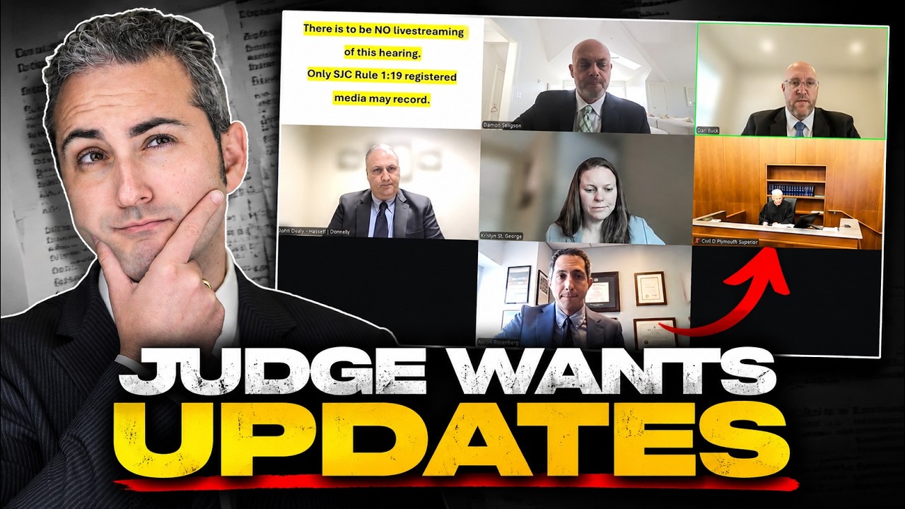Judge Demands Update on the Depositions