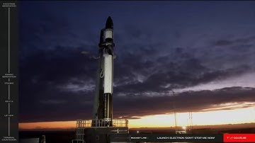 Rocket Lab Electron Rocket Aborted Launch