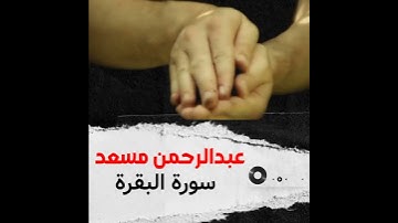 قران بصوت عبدالرحمن مسعد سورة البقرة 🌹