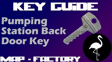 Pumping Station Back Door Key - Key Guide (Escape from Tarkov)