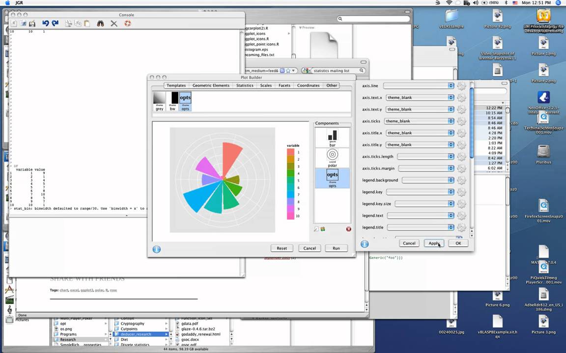 Circumplex Chart Excel