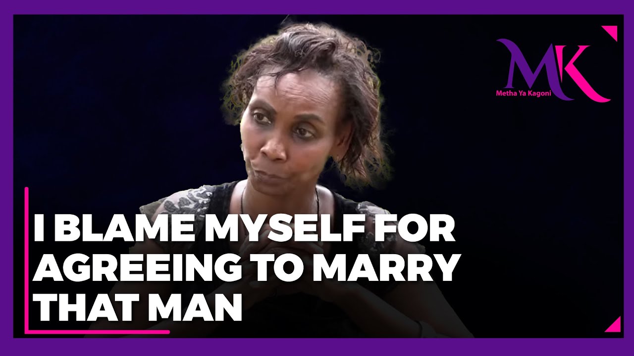 I blame myself for agreeing to marry that man. My marriage lasted less than six years