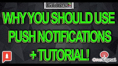 Why You Should Use Push Notifications + Optimization Tutorial! 📱