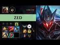 Zed Jungle vs Pantheon - KR Challenger Patch 26.09