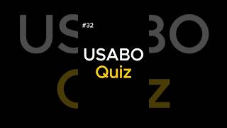 USABO Quiz 32 #usabo #biology #olympiad #quiz #apbio