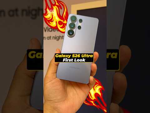 Samsung Galaxy S26 Ultra First Look #samsung #galaxyunpacked #samsungs26series #samsungs26ultra