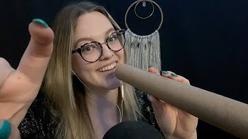 ASMR - Tracing Your Name but FAST - fast & aggressive, tapping, hand movements ✨THANK YOU FOR 1K!✨