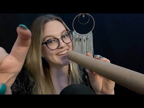 ASMR - Tracing Your Name but FAST - fast & aggressive, tapping, hand movements ✨THANK YOU FOR 1K!✨