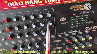 Cách chỉnh Amply để hát  karaoke hay - chống hú Mic và chống sôi loa