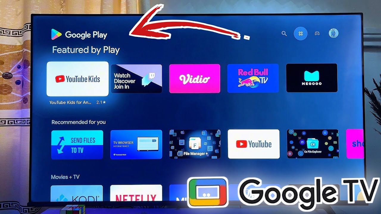 How to Open Play Store Google TV | Play Store not Showing on Google TV ...