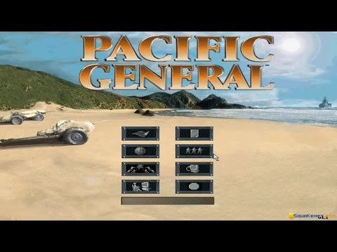 Pacific General gameplay (PC Game, 1997)