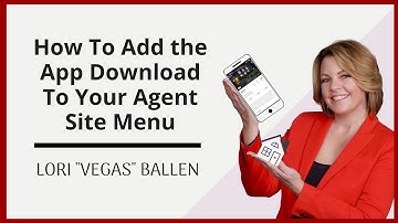 KW Command App | How To Add A Download My App Page to your Agent webSite Menu
