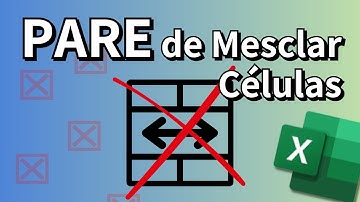 NUNCA use "MESCLAR E CENTRALIZAR"! Faça isso no lugar...