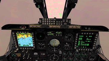 DCS World A-10C: near-zero visibility landing with ILS
