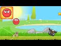 Red Ball 4 - Gameplay Walkthrough Levels 6 Green Hills (iOS, Android
