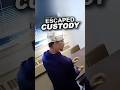 Handcuffed Teen Escapes Through Window