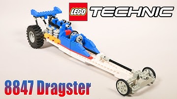 Why so rare? - Review - LEGO Technic 8847 Dragster from 1983 #lego #technic #grohl666