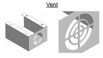 ⚡Solidworks Tutorial | Vent Solidworks