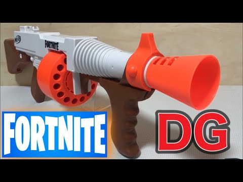美品 NERF ナーフ DG FORTNITE フォートナイト ブラスター ナーフ×フォートナイト DG ブラスター 紹介 Nerf Fortnite DG