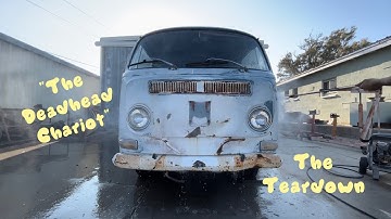 "Cactus Jack" 1972 VW Bus Teardown and Clean Up