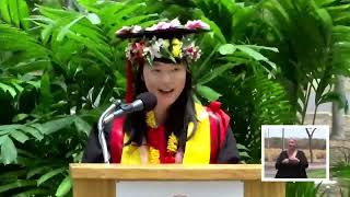 Spring 2022  Student Speaker - Michelle Zheng