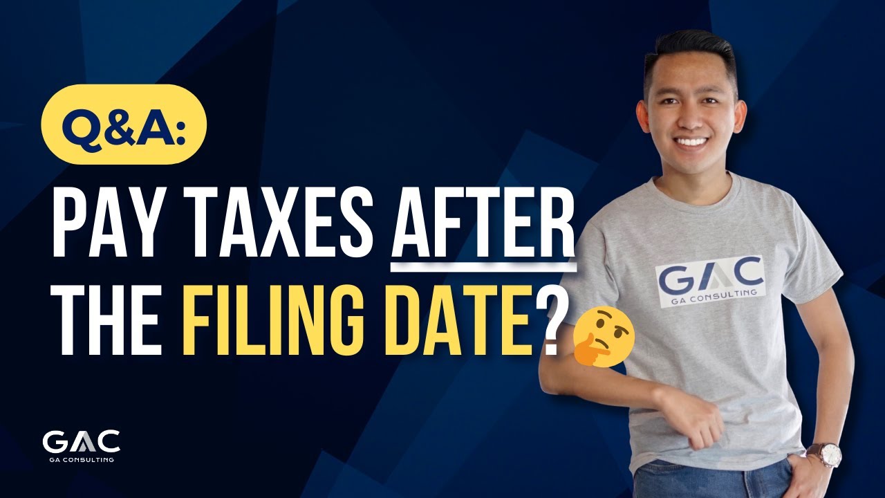 Can You Pay Taxes After the Filing Date? 🤔 tax YouTube
