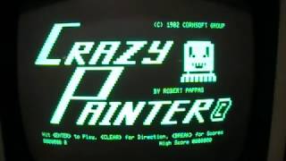 Crazy Painter - 1982 TRS-80 Model I/III/4 game screenshot 5