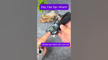 Dây Cáp Sạc Nhanh toocki 3 Trong 1 100w #daysacdienthoai #daysacnhanh