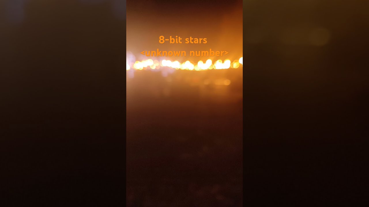 8 Bit Starts By Unknown Number 