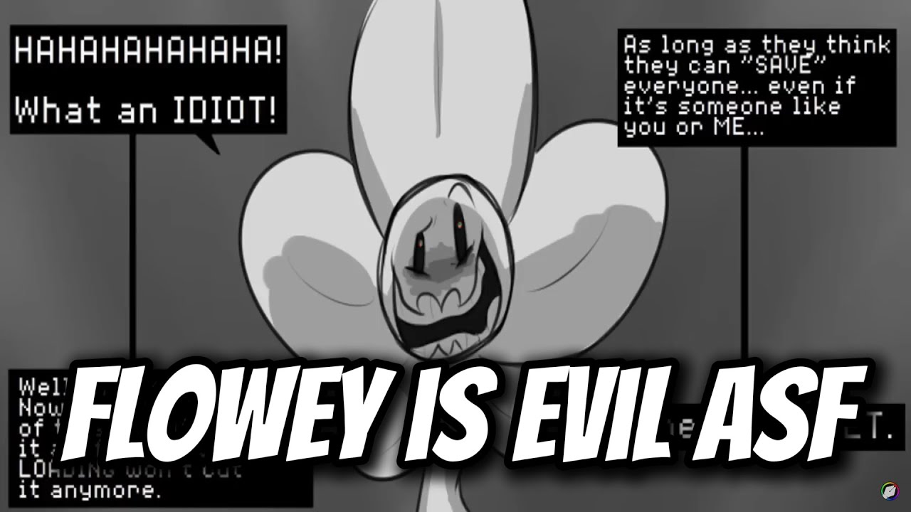 Undertale - Comic Dub: реакция на "Megalo" [Санс против Флауи]