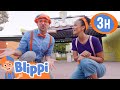 Blippi and Meekah Explore Discovery Cube! | Blippi - Kids Playground | Educational Videos for Kids