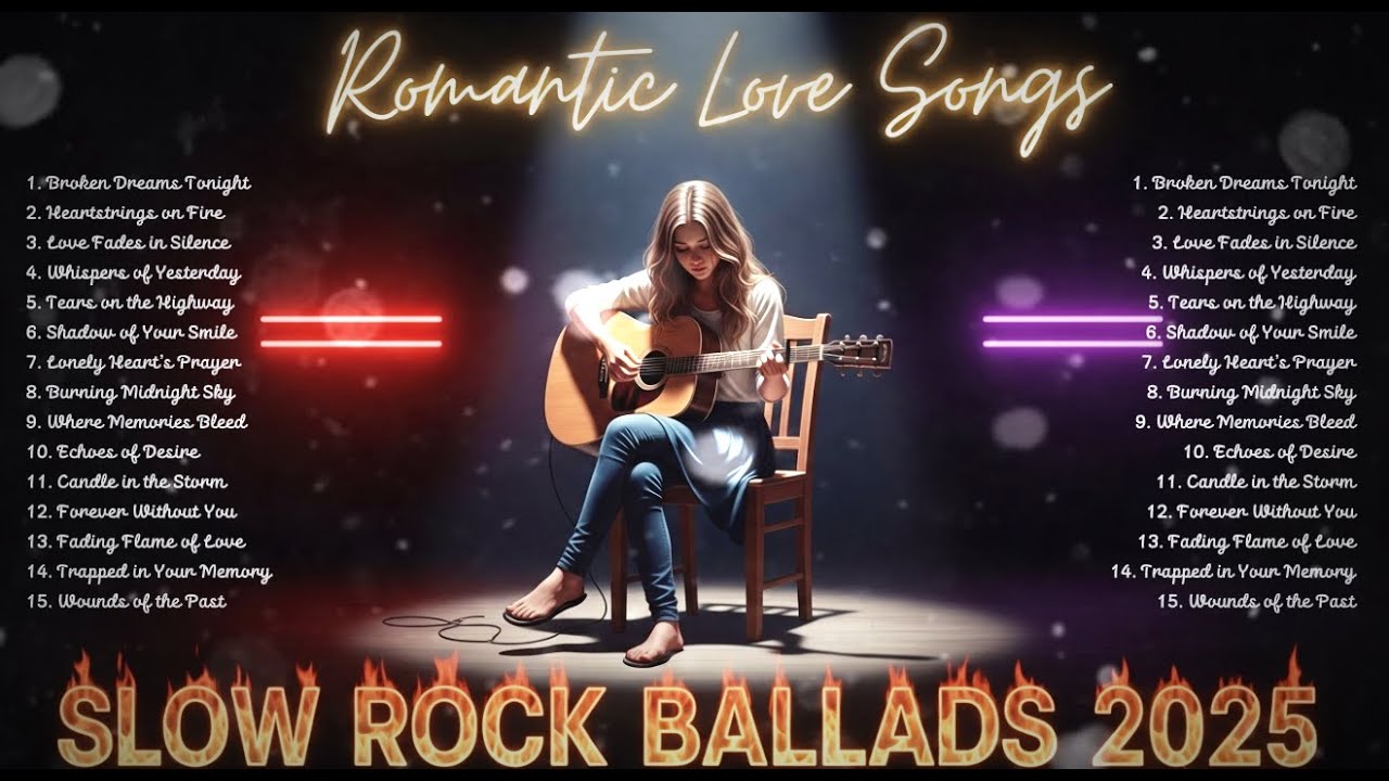 Romantic Echoes | Original Slow Rock Love Songs Compilation