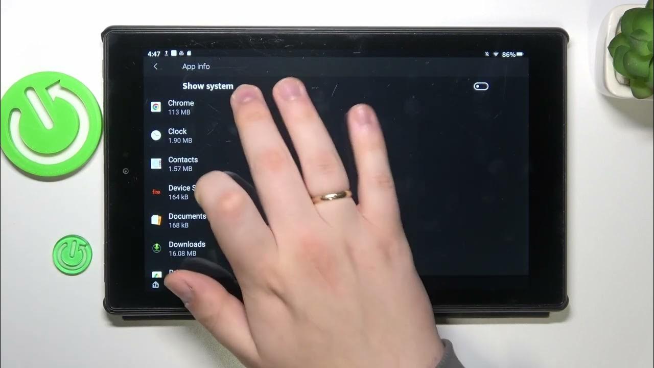 How to Clear App Cache and Data on AMAZON Fire HD 10? YouTube