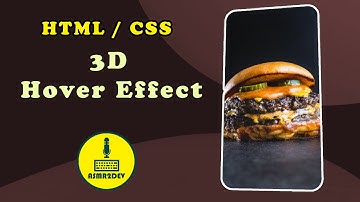 ASMR Programming - Create a Beautiful Tilting Card | 3D Hover Effect | CSS Only - No Talking