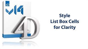Style List Box Cells for Clarity