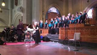 The Marcus Mosely Chorale sings Mavis Staples "In Times Like These"