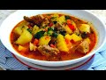 Соус с Мясом и Овощами🥩🥔Быстрый и Вкусный Обед.