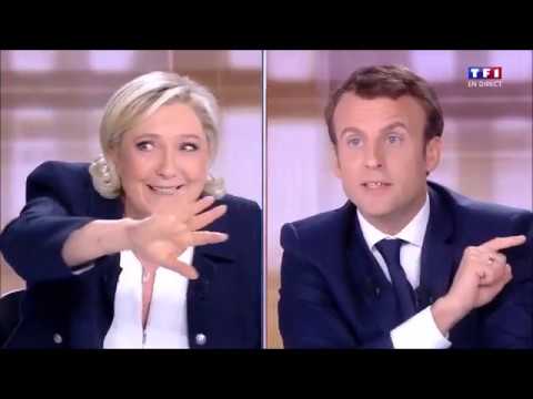 Débat présidentiel: Marine Le Pen pète un plomb face   Macron