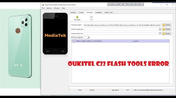 OUKITEL C22 FLASH TOOLS ERROR SOLUTION  AND HOW  TO FLASH  & DOWNLOAD LINK SAME PROCESS  ALL MT6761
